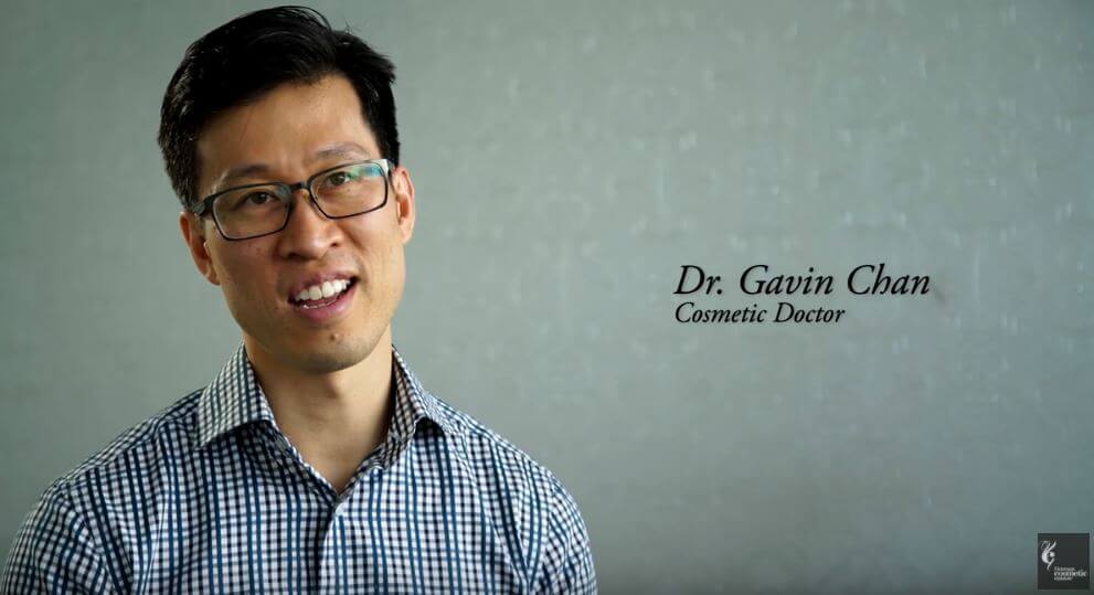 Dr Gavin Chan talking about wrinkle treatment