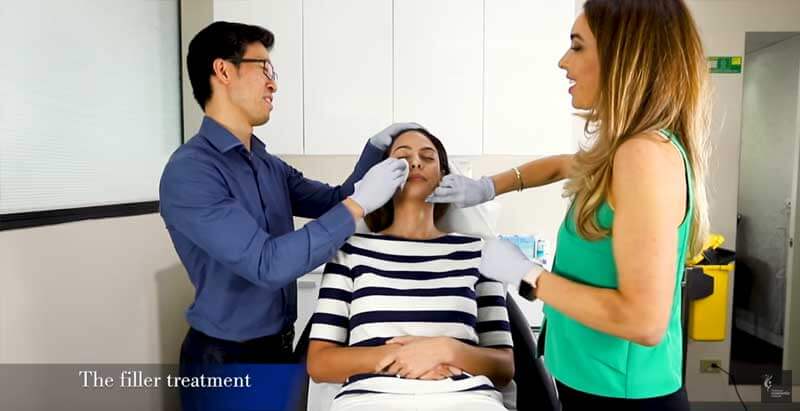the dermal filler treatment